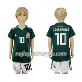 Fotbalový Dres Mexiko G.Dos Santos 10 Dětské Domácí MS 2018